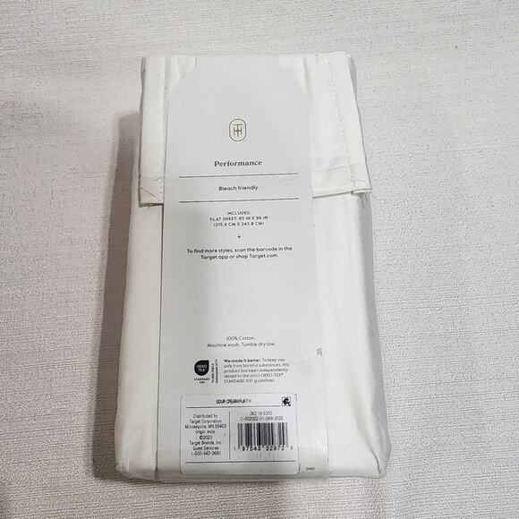 Threshold W85'' x L96'' performance flat sheets - Picture 6 of 7